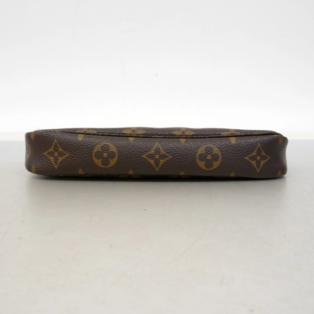 LOUIS VUITTON Authentic Brown Monogram Pochette Pouch - Picture 3 of 9